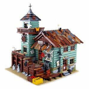 Old Fishing Store Building Blocks